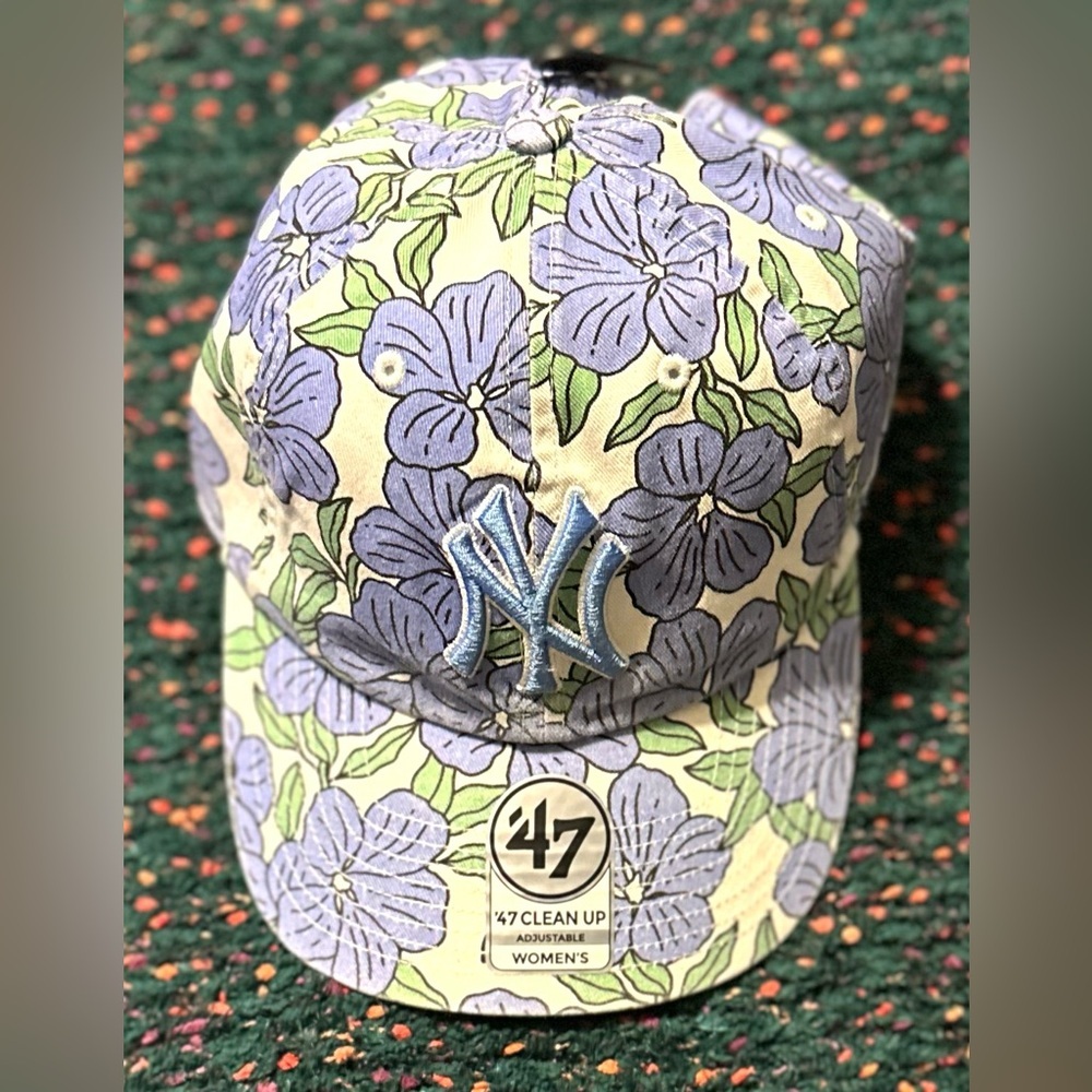‼️RARE‼️🎸’47 x Anthropologie🎸🔥NWT🔥Florentina Floral Baseball Cap - Picture 11 of 16